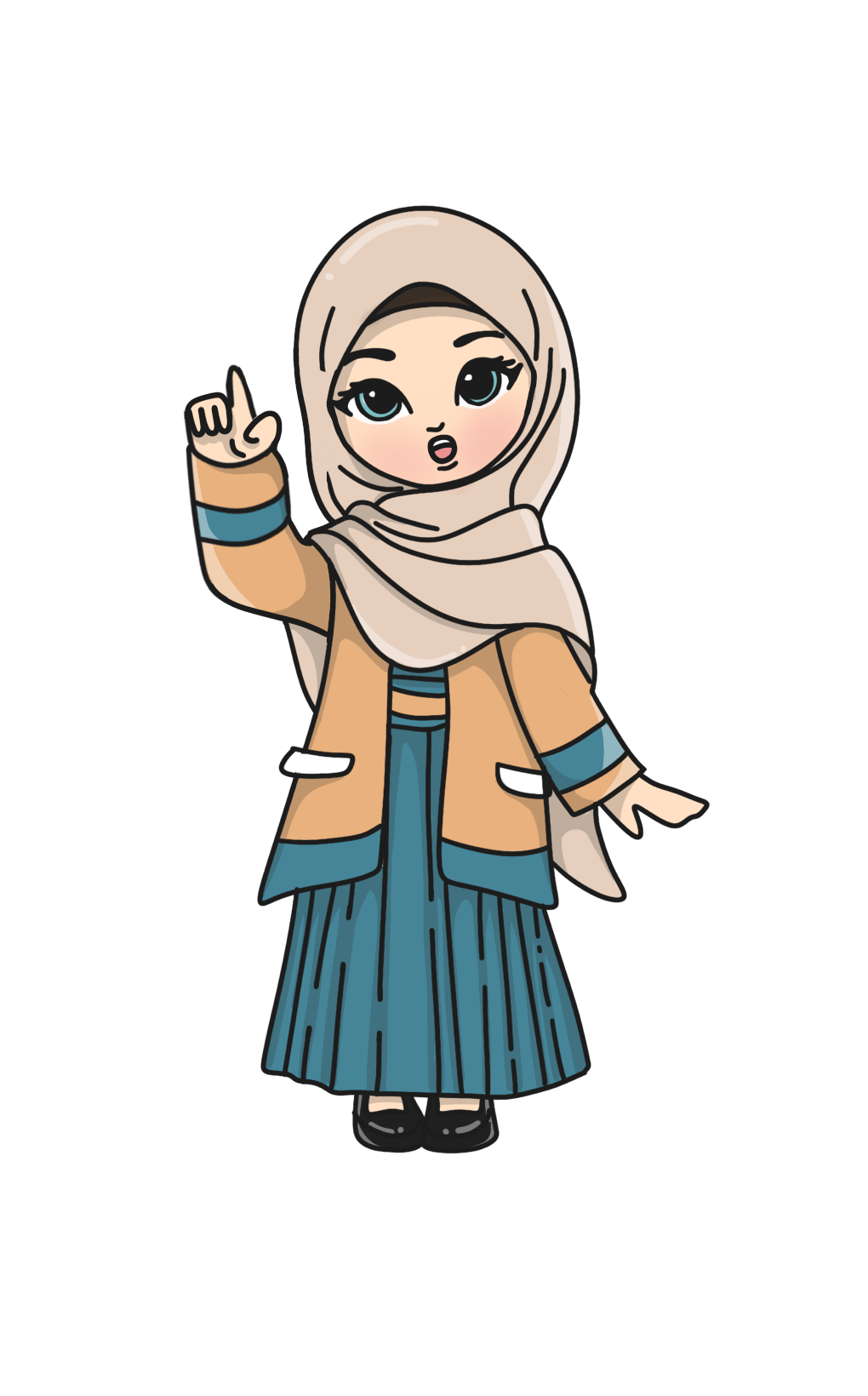 Maskot Perempuan Diyah